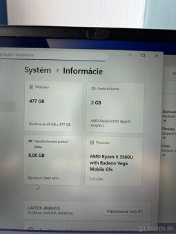 ASUS ZenBook RM413DA Ryzen 5 / 8GB / 512GB SSD - 4