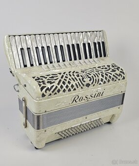 Taliansky akordeon harmonika Rossini 96 bas 4 hlas TOP - 4