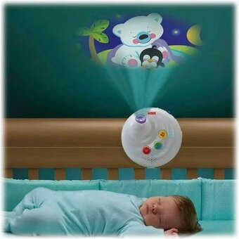 Fisher Price - hudobný kolotoč s projektorom - 4