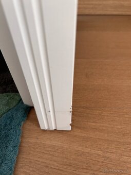 Biely stolík 90x52x73 (Ikea Brusali) - 4
