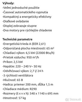 Klimatizacia palermo 22k 6,5kw - 4