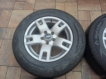 Orig. hliníkové disky Nissan/Dacia R16, 5x114,3 - 4