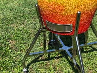 NOVÝ - Keramický grill Mr. Egg - Hammered - 4