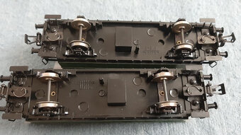 Vláčiky - dva osobné vozne H0 - 4