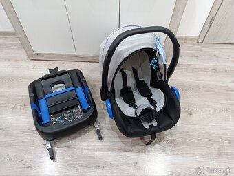 Vajíčko s isofixom, detská autosedačka - 4