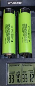 Predám NCR18650B  Li-ion bateria Panasonic  3400 mAh - 4