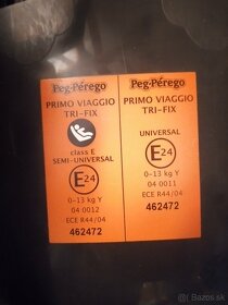 Autosedačka Peg-Pérego + doplnky - 4
