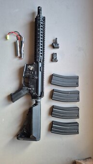 Airsoft MK18 E&C 445 FPS + 4 zásobníky - TOP stav - 140€ - 4