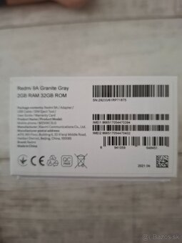 Predám Xiaomi Redmi 9A - 4