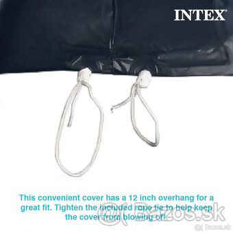 Bazénový kryt / plachta "Intex 28020" na okrúhly bazén - 4