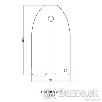 Raptor X-WIDE 230 - nafukovacia vysokotlaková podlaha - 4