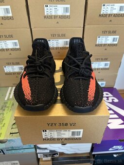 Adidas Yeezy Boost 350 V2 Core Black Red, 38.5 - 4