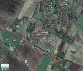 Pozemok pri hlavnej ceste na predaj, Okoličná na Ostrove - 4