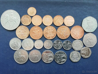 staré a nové anglické mince - 4