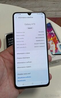 SAMSUNG A70 128GB TOP STAV + PRISL. - 4