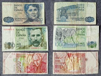 Bankovky Španielsko a Grécko - 4