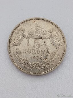 Mince 5 koruny F.J. - 4