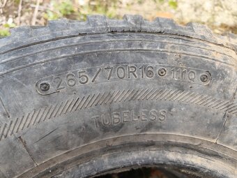 265/70r16 offroad gumy - 4