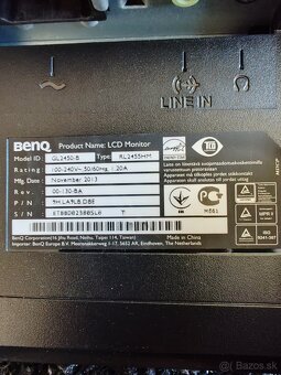 24" LCD monitor BenQ GL2450-B - 4