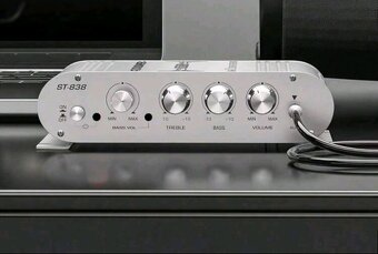 (IHNEĎ) Zosilňovač 2x40W, s adaptérom - 4