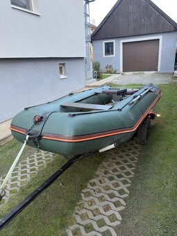 Gumený nafukovací čln Kolibri 360 + privesny vozík - 4