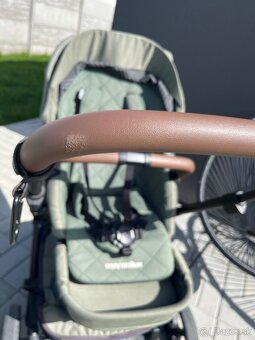 EASYWALKER Kočík Harvey3 Premium Emerald Green + fusak Petit - 4