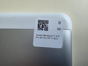 Huawei media pad T1 Pro 8 palcový 4G LTE Sim karta - 4