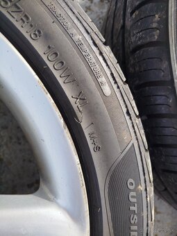 Predám kolesá Audi 5x112 R18 - 4