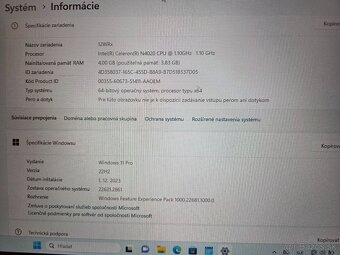 Notebook UMAX VisionBook 12WRx – Windows 11 Pro, ľahký a skl - 4