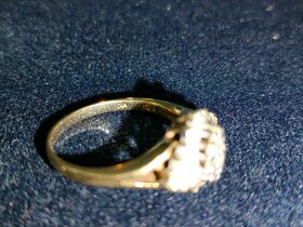 Zlaty damsky prsten Diamanty Vaha 2,837 g - 4