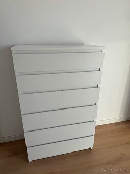 Biela komoda JYSK - 4