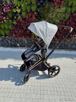 Predame kocik Cybex E-priam (rosegold+KOI) s vybavou - 4