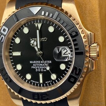 Seiko Mod Yacht-Master Gold - 4
