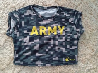 Mikina Queen, tielka Jack Daniels, tričko croptop Army - 4