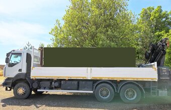2008 Renault 6x4 +HR(2014) HIAB 188 jeřáb s radio valník 32t - 4