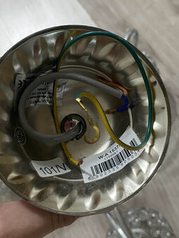 Elegantný stropný luster s krištáľovým efektom - 4