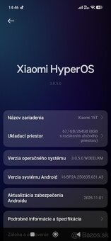 Vymením XIAOMI 15T 12/256 - 4