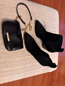 Predám čierne kožené čižmy - 4