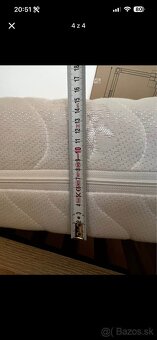 Predám postel +matrac+ rošt - 4