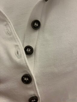 Burberry dámska biela polokošela - 4