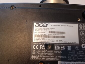 projektor ACER P-1285B - 4