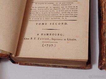 3 knihy z roku 1797 originály - 4
