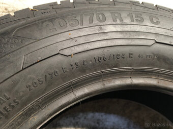 205/70 R15C Letné pneumatiky Continental 2 kusy - 4