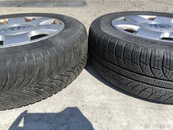 Alu disky 5x112 r15 - pneu 195/65 r15 - 4