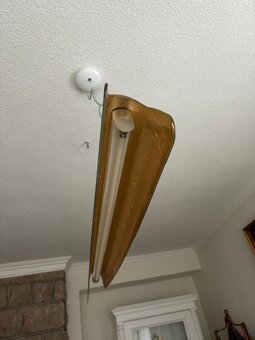 LAMPA Z ODLIEVANÉHO SKLA - RUČNÁ PRÁCA - 4