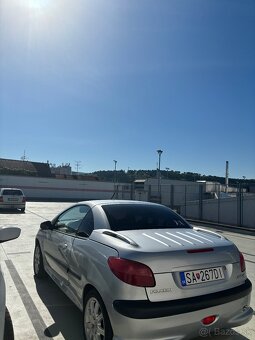 Peugeot 206 CC 1.6 16V – Spoľahlivé kabrio na leto aj ako pr - 4