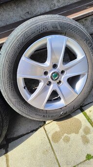 205/55 r16 škoda letná sada 5x112 - 4