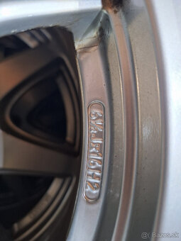 Hlinikove disky s pneumatikamy. 5x112 R16 , 205/55 R16 - 4