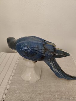 Royal dux veľký papagáj porcelánová soška - 4