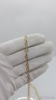 Zlatý clankovy náhrdelník 2 - 4